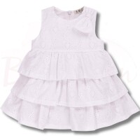 EMC Festliches Kleid mit Lochstickerei Baby & Kleinkinder