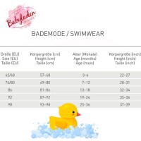 Lässig Schwimmwindel  mit Druckknöpfen