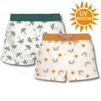 Lässig Badehose Baby Short Palmen oder Regenbogen