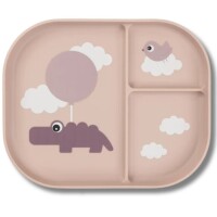 done by deer Kinderteller Happy clouds | Unterteilt