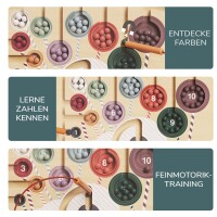 Topbright Einhorn Fantasie Labyrinth | Motorikspiel Magnetisch ab 3 Jahren