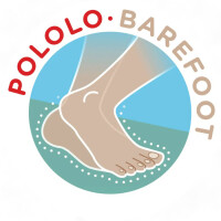 Pololo Barfuß-Hausschuhe aus Seaqual Yarn & Bio-Baumwolle Fische 26/27