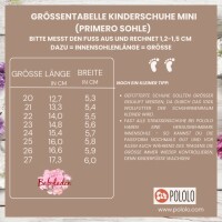 Pololo Lauflern Sandale Verano