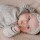 Dirkje Mädchen Baby Bio Set in blau