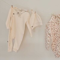 Dirkje Overall mit Mütze | off white