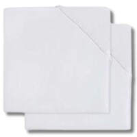 Jollein Spannbettlaken Molton 40/50x80/90cm White (2pack)