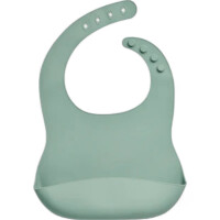 Jollein Lätzchen Siliconen ash green