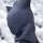 Pure Pure Fleece-Schlupfmütze Woolwalk Drache denim blue 53/55