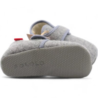 Pololo Klett-Barfuß-Hausschuh "Cosy" Wolle