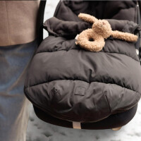 Jollein Fußsack für Babyschale | Kinderautositz Gruppe 0+