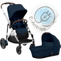 Cybex e-Gazelle mit Babywanne und Sportsitz