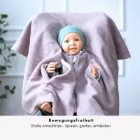 Kikkifax Wollwalk Ponchos Powder