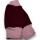 Stulpenkult Stulpen für Babys aus Fein-Wollwalk Cabernet Size 1
