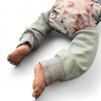 Stulpenkult Stulpen für Babys aus Fein-Wollwalk Marine Size 1