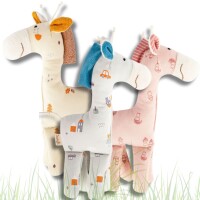 Sigikid Kuscheliger Baby Stoff Greifling Giraffe