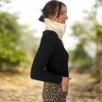 mamalila Loopschal zum Babytragen white