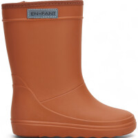 EnFant Gummistiefel gefüttert Leather Brown 23