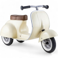 Ambosstoys Primo Vollmetall-Lauflernroller | Vespa in creme