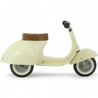 Ambosstoys Primo Vollmetall-Lauflernroller | Vespa in creme