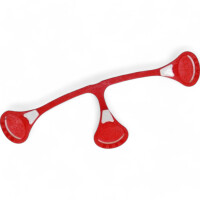 Snappi, Klammer zum Fixieren von Tuchwindeln Rot