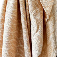 DIDYMOS Musselin Tuch Trias Sand