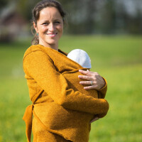 Angel Wings Wickelpullover warmer & flexibler