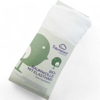 Träumeland Spannbettuch Bio-Baumwolle 40 x 90 cm...