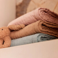 Jollein Babydecke 75x100cm Jacquard GOTS Decke Kinderbett