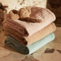 Jollein Babydecke 75x100cm Jacquard GOTS Decke Kinderbett