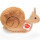 Hermann Teddy Schnecke Lotta 20 cm