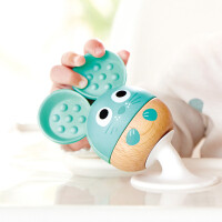 Hape Tierrassel und Beißring-Set mit Saugnäpfen