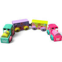 JADORE Holzfahrzeuge Set