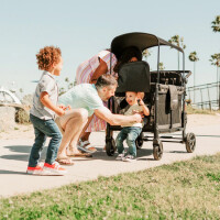 Bollerwagen mieten Wonderfold W4 KinderVan
