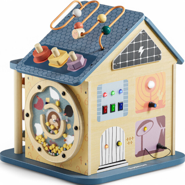 Topbright Activity Haus 12-in-1 | Motorikspielzeug Bauernhof