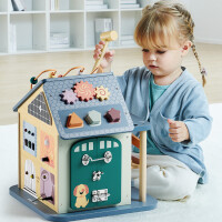 Topbright Activity Haus 12-in-1 | Motorikspielzeug Bauernhof