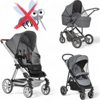 reer BiteSafe Insektenschutz für Kinderwagen, schwarz