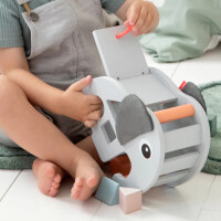 done by deer Baby Holz Steck Activity Spielzeug Elefant