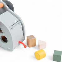 done by deer Baby Holz Steck Activity Spielzeug Elefant