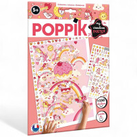 Poppik Einhörner Sticker Kreativ Poster | ab 5+