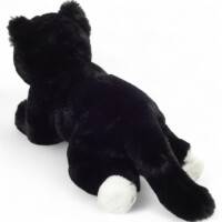 Hermann Teddy Schlenkerkatze schwarz 30 cm