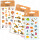 Lulubug Handmade Sticker Mix | 3 Bögen