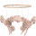 Fehn Holz-Mobile mit niedlichen Stoff-Figuren Flamingo