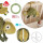 Fehn Mini-Spieluhr Chamäleon Crazy | Schuberts Wiegenlied | 22cm groß
