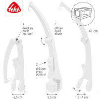 Fehn Gestänge für Mobile | Mobilehalter Reisebett