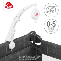 Fehn Gestänge für Mobile | Mobilehalter Reisebett