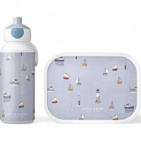 Mepal Pausenset Trinkflasche & Brotdose Sailors Bay