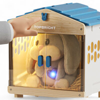 Topbright Care Pets – Mummy Bunny interaktives Plüschtier mit Baby Hase