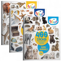 Artista Stickerbuch mit 400 Stickern | ab 3+ Katzen