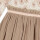 Dirkje Mädchenkleid Langarm Flower Dress in Beige-Rose