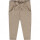 Dirkje Mädchenhose in Beige mit Rüschenbund & Schleife